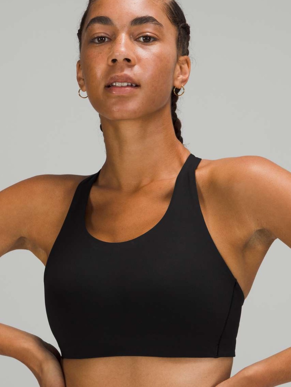 Lululemon Energy Bra High Support Sport Strappy 40D black